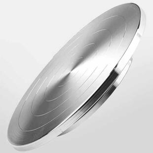 工艺业铝合金打包转轴NUJ盘旋转底座双承手级动转盘陶盆景展示工