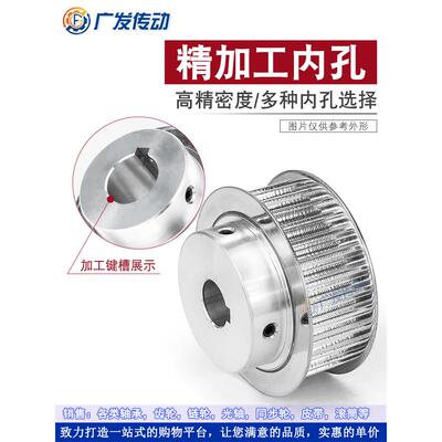 步滑轮8同m36广发齿槽同宽度27/32/2 Bf型凸阶步滑轮精加工内孔4