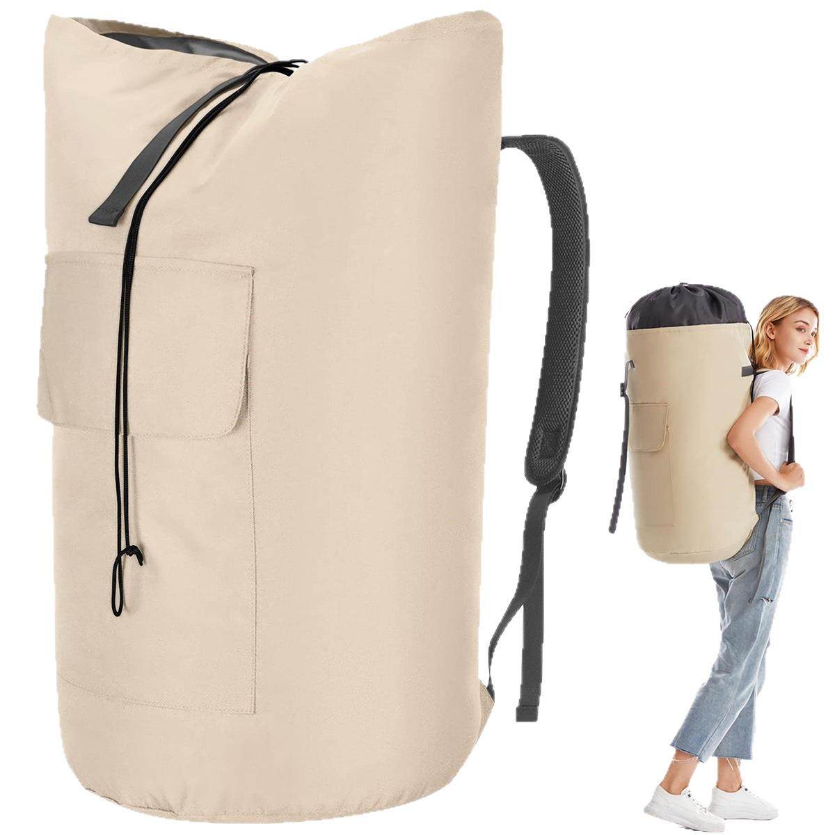 大容量脏衣背袋悬挂洗衣背包收纳袋多功能旅行背包搬家防尘收纳包,收纳整理,其他收纳袋,淘宝优惠券,粉丝福利购,淘宝优惠卷