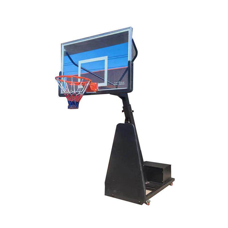 户外篮球比标准学培训赛家用固定篮球架式篮球校框移动升降室外架