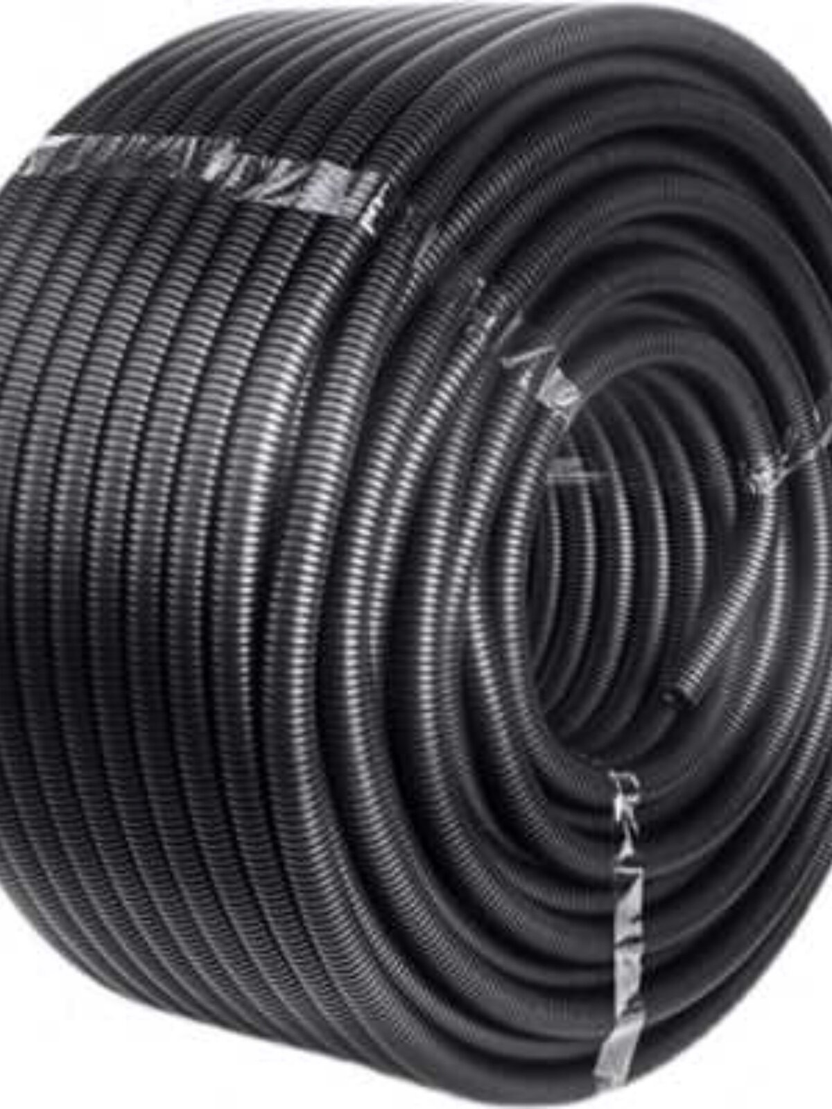 新款新塑料pe波纹管加厚防水阻燃黑色螺纹管穿线软管电线电缆保品