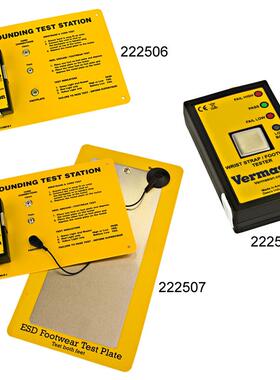 美国 222504/222506/222507手腕带和工鞋接地测试仪