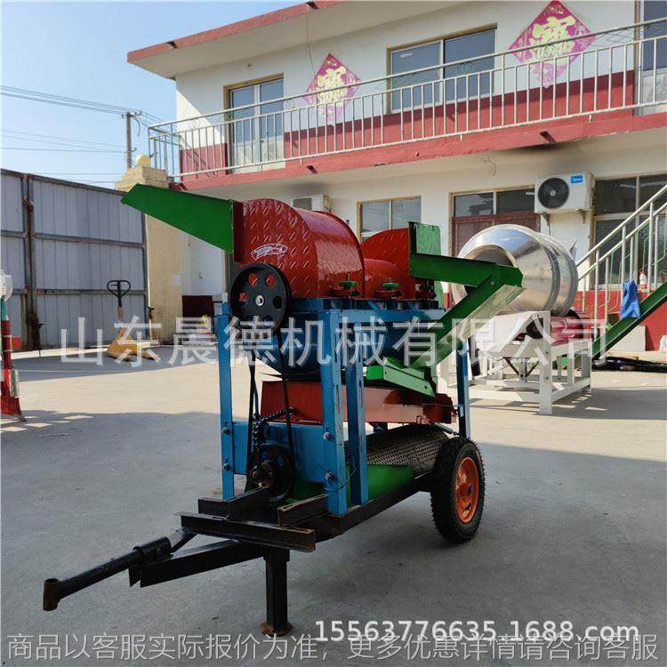 125型多功能脱粒机 三相电谷子打场机 大豆高粱打粒机,农机/农具/农膜,农产品加工设备,淘宝优惠券,粉丝福利购,淘宝优惠卷