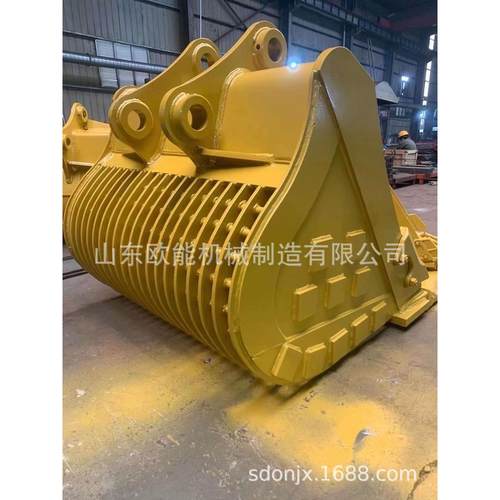 挖机属具1-5方漏斗 150*150网格斗 筛石挖斗 245挖机配套工程机械