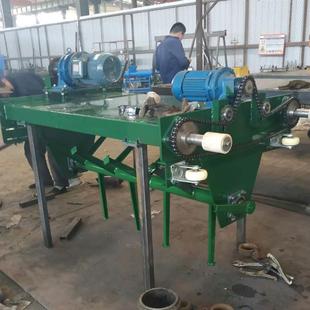 养殖场异位发酵床翻抛机小型电动鸡粪猪粪发酵槽式翻耙机