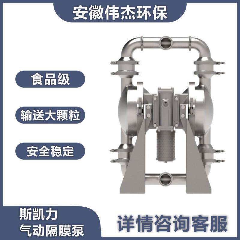 Skylink气动隔膜泵SF系列食品级泵固体输送316L价格优惠
