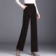 加绒加厚雪尼尔直筒保暖妈妈灯芯绒裤 中老年阔腿裤 女2024秋冬新款