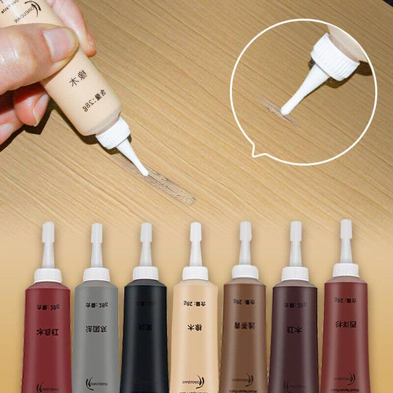 速发家具修补膏补漆笔木门地板修复神器油漆修补膏坑洞裂缝水性木
