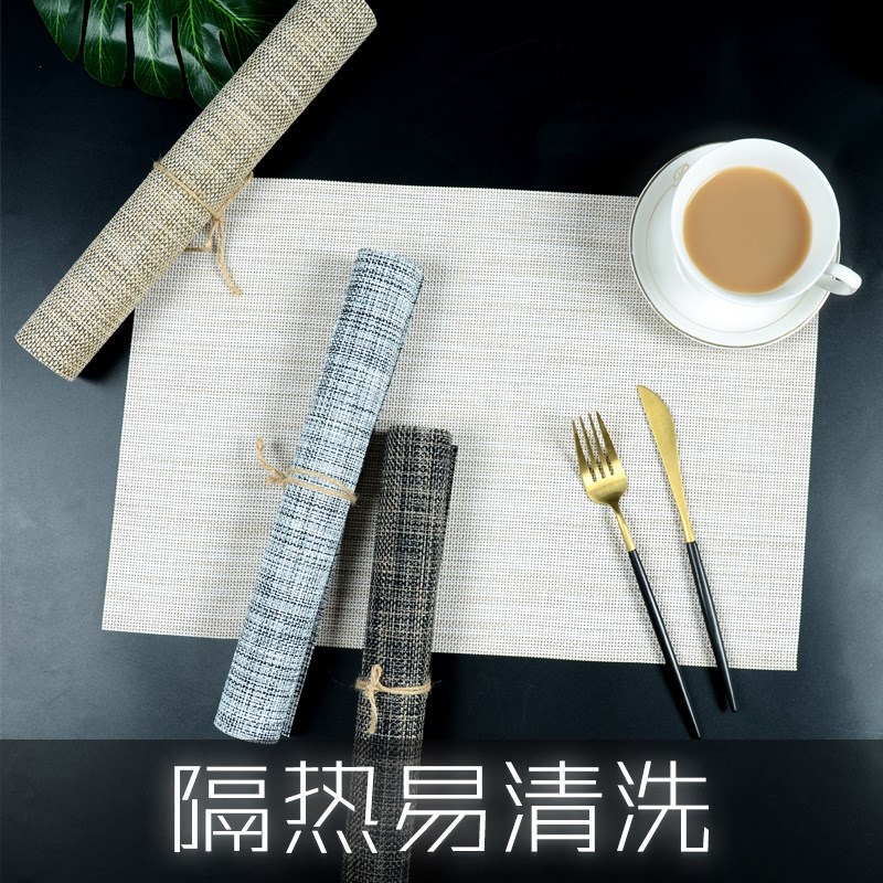 速发餐桌垫水洗餐热隔垫垫西餐垫碗垫桌布防烫垫家用桌垫盘宣子旭