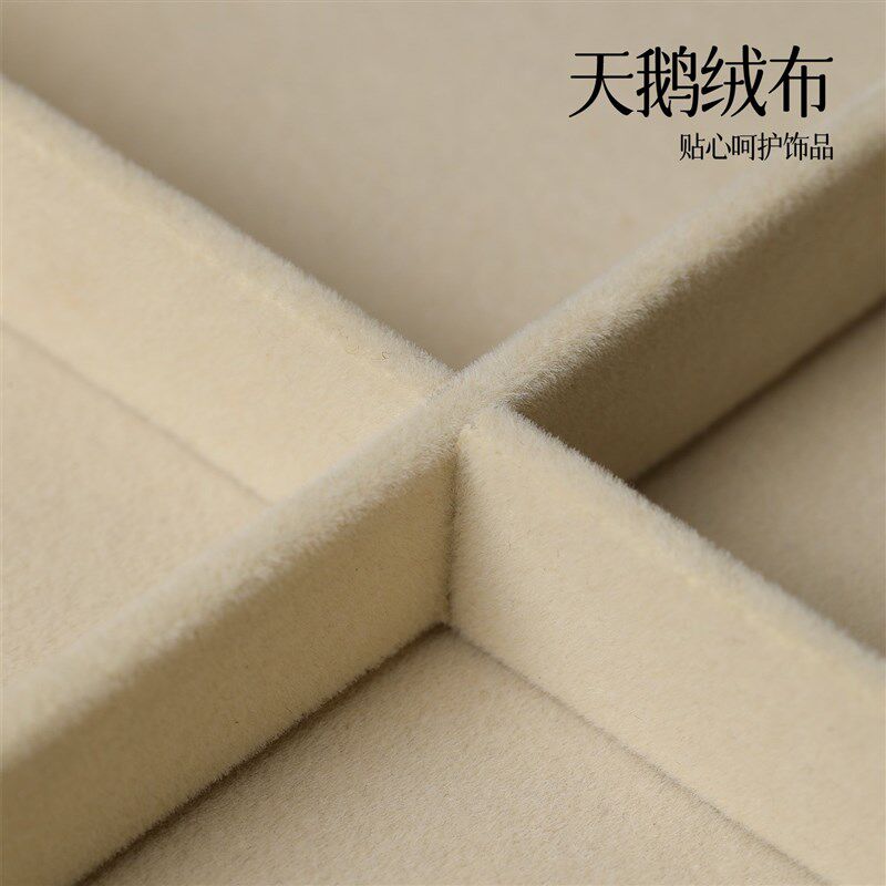 速发手串盒收纳盒子佛珠串珠展示盘专用文玩高档首饰水晶存放玉镯