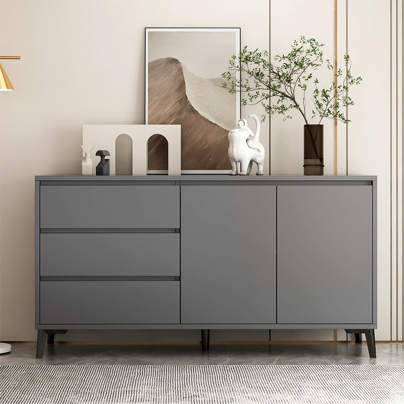 速发斗柜斗室靠尾柜客厅床墙柜子储物柜收纳柜床尾置物柜抽屉柜五