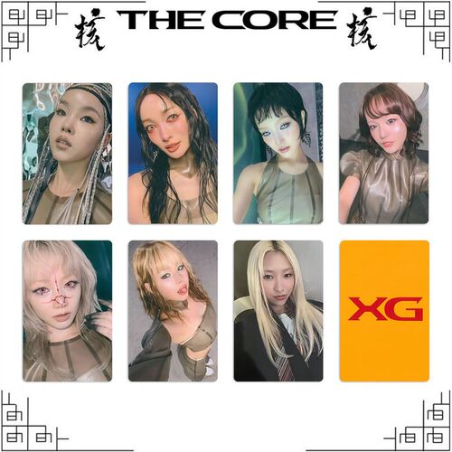速发XG 核 专辑明信片自印小卡 随机照片卡 hver hiata