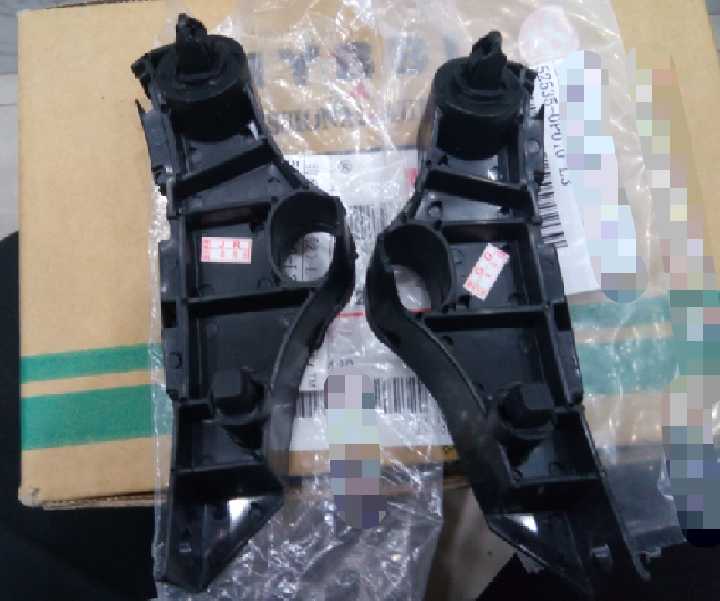 速发适用于05 06 07 08 0款锐志前杠支架卡子前保险杠侧支架固定