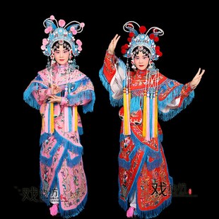 速发戏曲戏剧武旦衣演三娘软靠 扈服出刀马旦武旦将军改良靠 古装