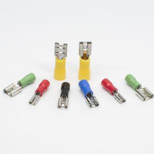 205母预绝缘片6.3 CJH接头FDD2 187 110 4.8插簧接线端子端头 250