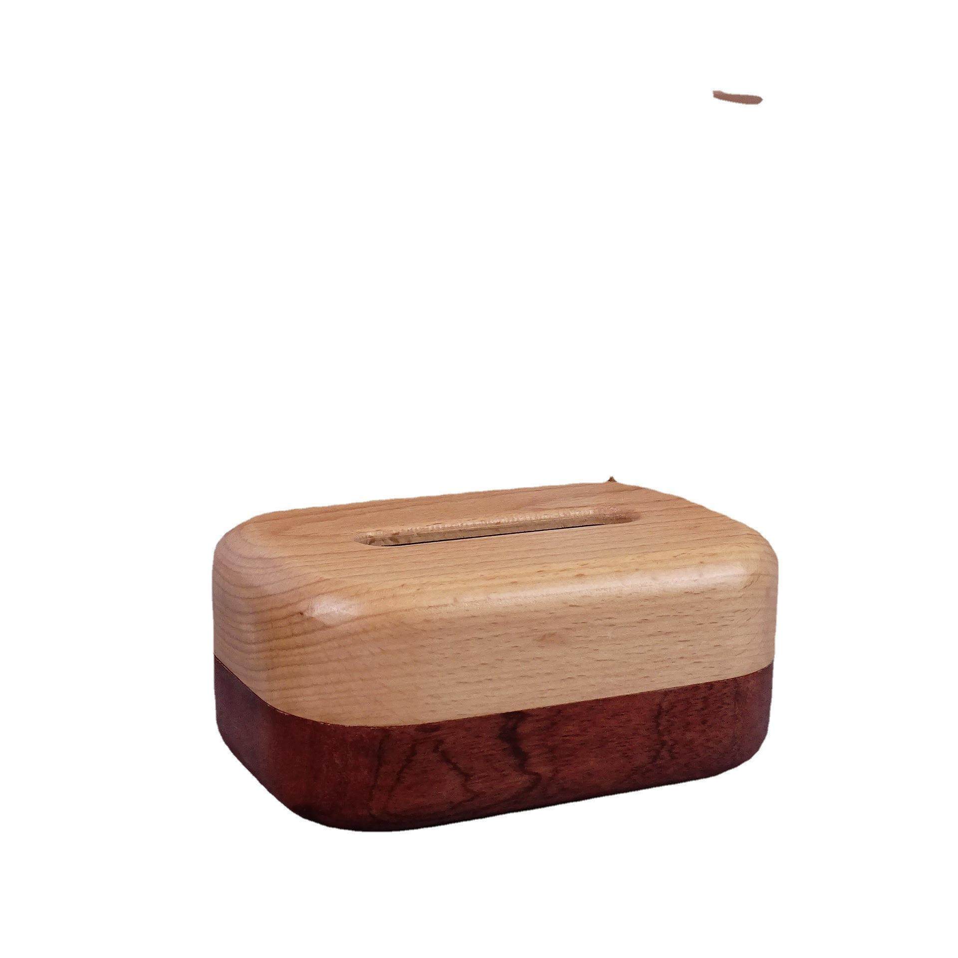 现货木质抽纸盒家用圆角抽纸盒磁吸沙比利纸巾盒艺术感纸巾收纳盒,收纳整理,纸巾盒,淘宝优惠券,粉丝福利购,淘宝优惠卷