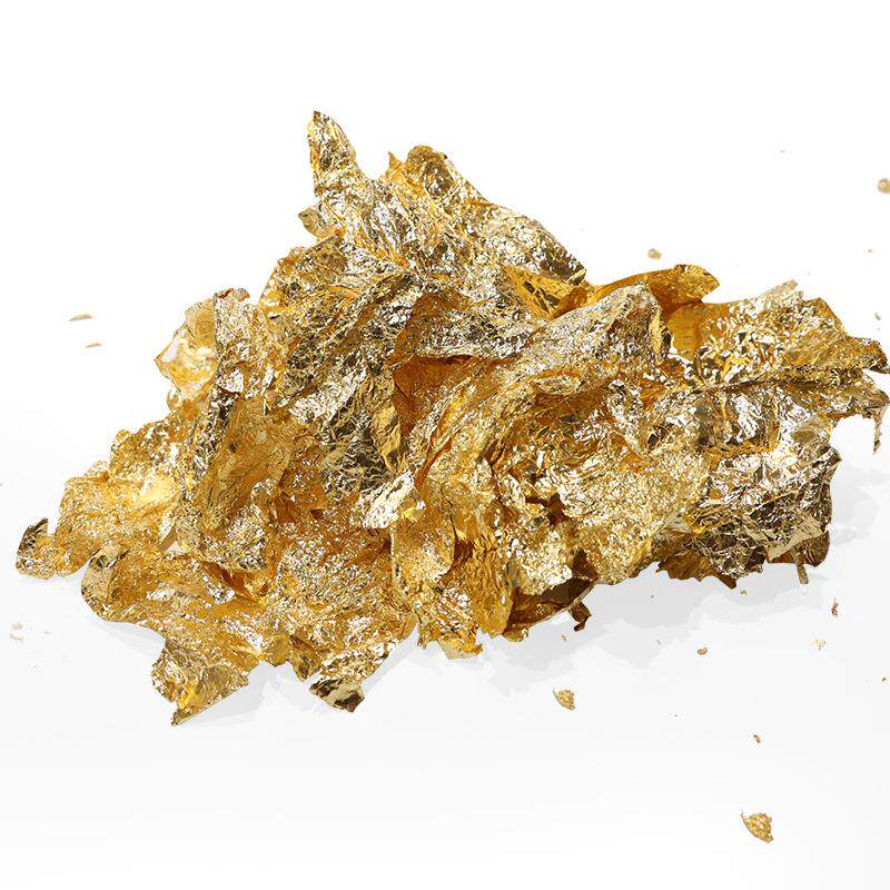 碎金箔碎银箔碎铜箔制定美甲绘画装饰金箔纸碎金箔厂家