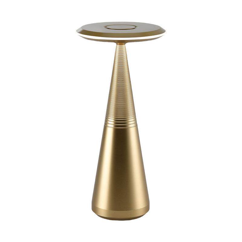 ufo装饰台灯轻奢高级感设计师触控调光充电款铝制小台灯热销