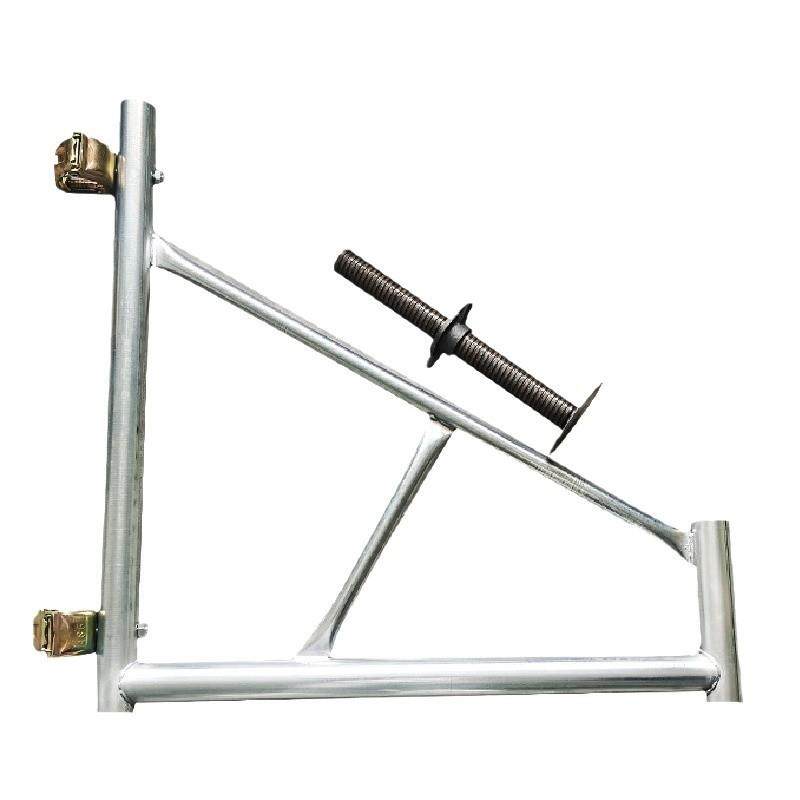 建筑内架镀锌盘扣式脚手架三脚架移动式稳固支撑架护栏支腿