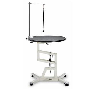 宠物美容桌狗狗美容台中小型液压升降桌宠物店猫咪旋转清洁气压桌