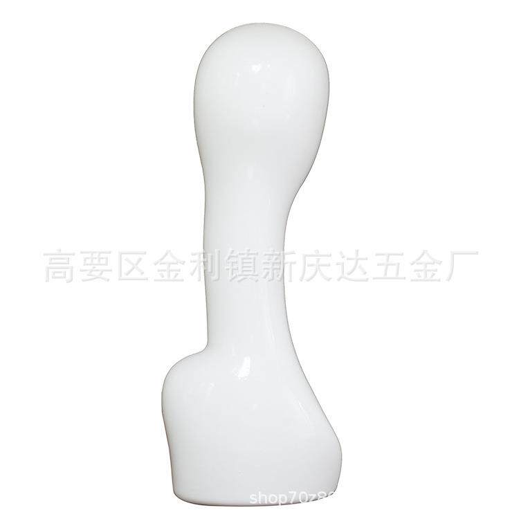 白色成人女模特头女展示道具头模围巾帽子假发展示模特头