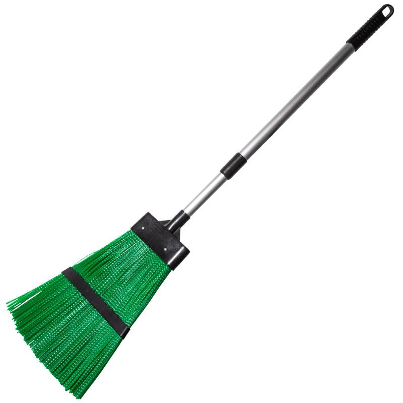 庭户外可伸大号把家用室外扫院缩子硬毛院扫地扫笤帚环卫清洁工具