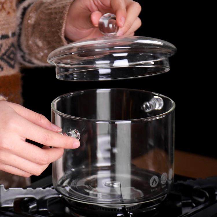 透明高硼硅双耳玻璃锅煲汤家用电陶炉燃气明火炖锅汤锅,厨房/烹饪用具,汤锅/汤桶/卤肉桶,淘宝优惠券,粉丝福利购,淘宝优惠卷