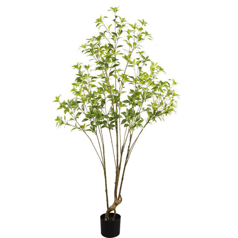 多叉马醉木仿真绿植造景树枝盆栽摆件园林室内装饰仿真马醉木
