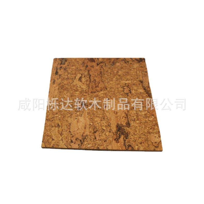 厂家舒林软木家用复合地板粘贴隔音吸声轻奢软木手工直铺地板