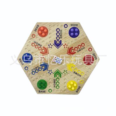 BoardGame棋盘游戏木制快车道成人儿童家庭之夜复古风