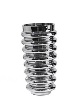 简约客厅茶几插干花瓶花器餐厅吧台柜玻璃别墅售楼处摆件软装饰品