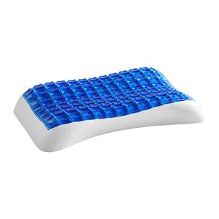 厂家直供5D凝胶记忆枕舒适柔软记忆枕清凉款记忆慢回弹凝胶枕