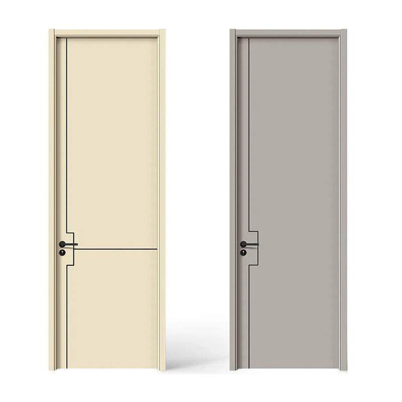 橡木碳晶烤漆门室内入户门扇卧室隔音酒店民宿公寓家装实木门