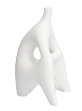 现代简约无头人物雕塑摆件样板房办公室客厅创意抽象软装饰品