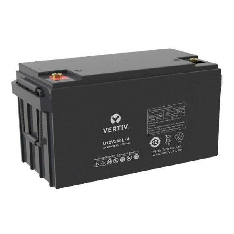 VERTIV维谛蓄电池U12V280L/A艾默生12V86AH铅酸免维护UPS电源