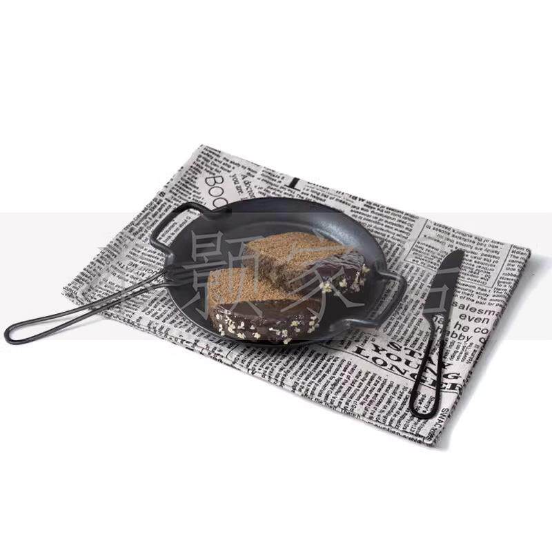北欧极简样板房厨房橱柜软装饰品厨具仿真吐司面包花陈列摆件组合