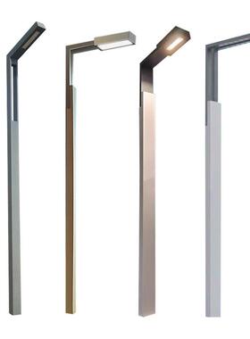 LED7字庭院灯简约铝材灯花园小区别墅广场街道照明灯小区工程路灯