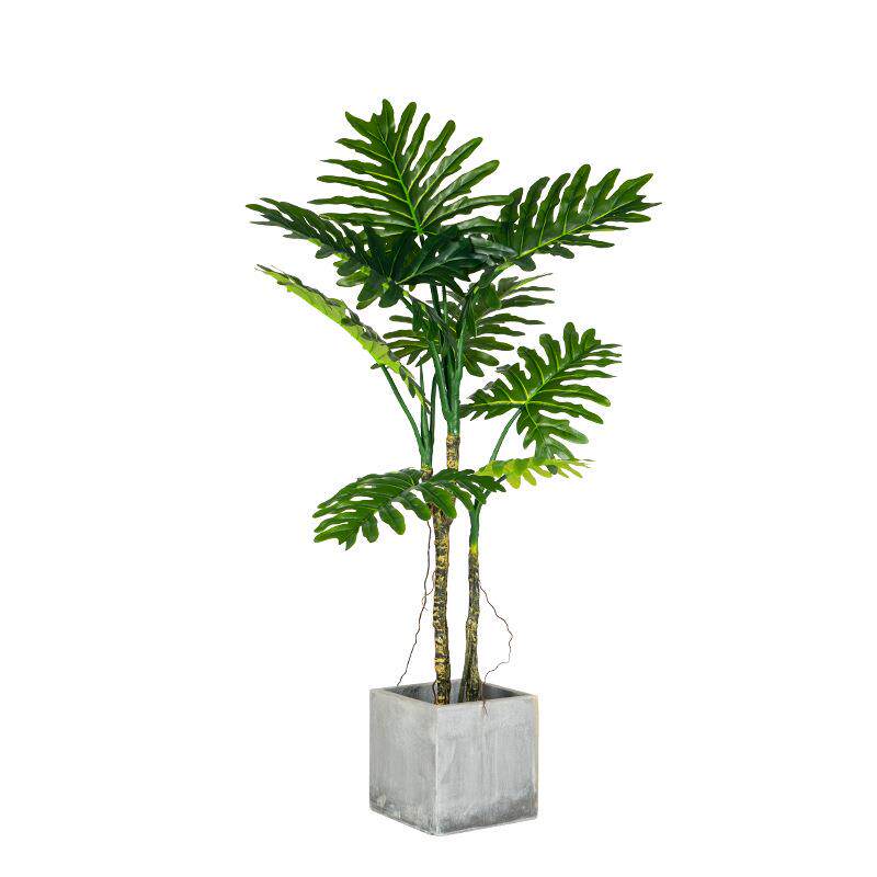 春羽树仿真植物盆栽大型假树绿植客厅造景装饰摆件叶搭配仿真花
