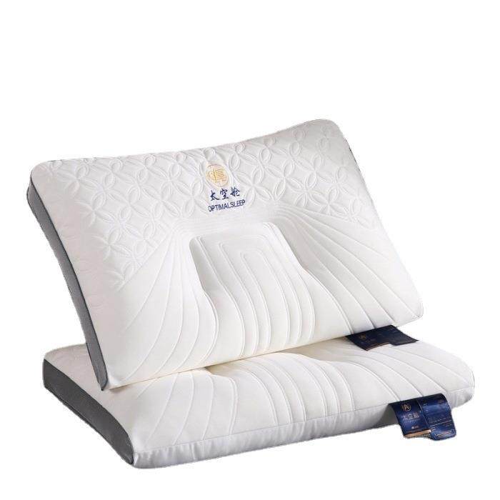 太空舱护颈枕枕头枕芯成人纤维颈椎枕家用记忆护颈椎单侧睡,床上用品,U型枕/便携枕,淘宝优惠券,粉丝福利购,淘宝优惠卷