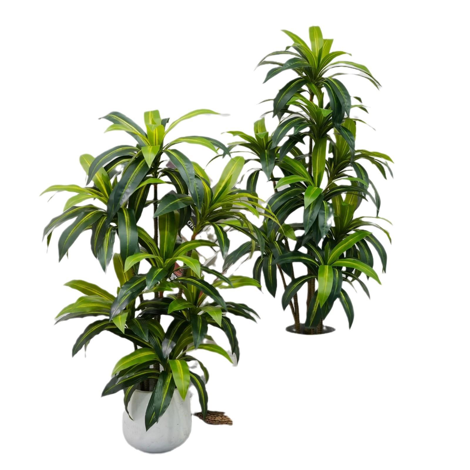 仿真绿植高端轻奢巴西木假植物装饰室内客厅仿生落地摆件盆栽造景