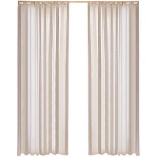 日式原木风诧寂风棉麻纱窗帘透光不透人客厅阳台防晒隔热花边白纱