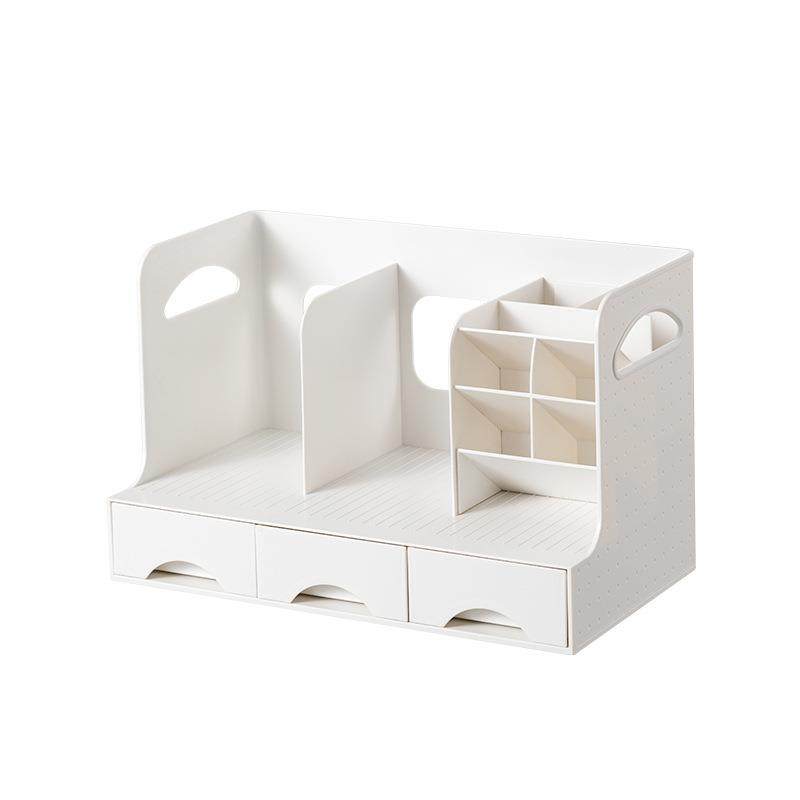 多功能办公室书本文件文具桌面收纳盒学生宿舍书桌多功能置物架,收纳整理,首饰盒,淘宝优惠券,粉丝福利购,淘宝优惠卷