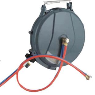 水汽双管泡沫鼓自动伸缩卷管器气动工具水气混合洗车鼓设备气鼓