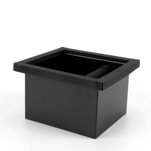 商用吧台钳入式意式咖啡无底渣桶不锈钢敲渣盒桌面镶入咖啡粉渣盒