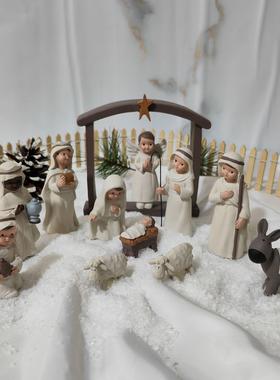 树脂工艺摆件诞生套装（S/12）