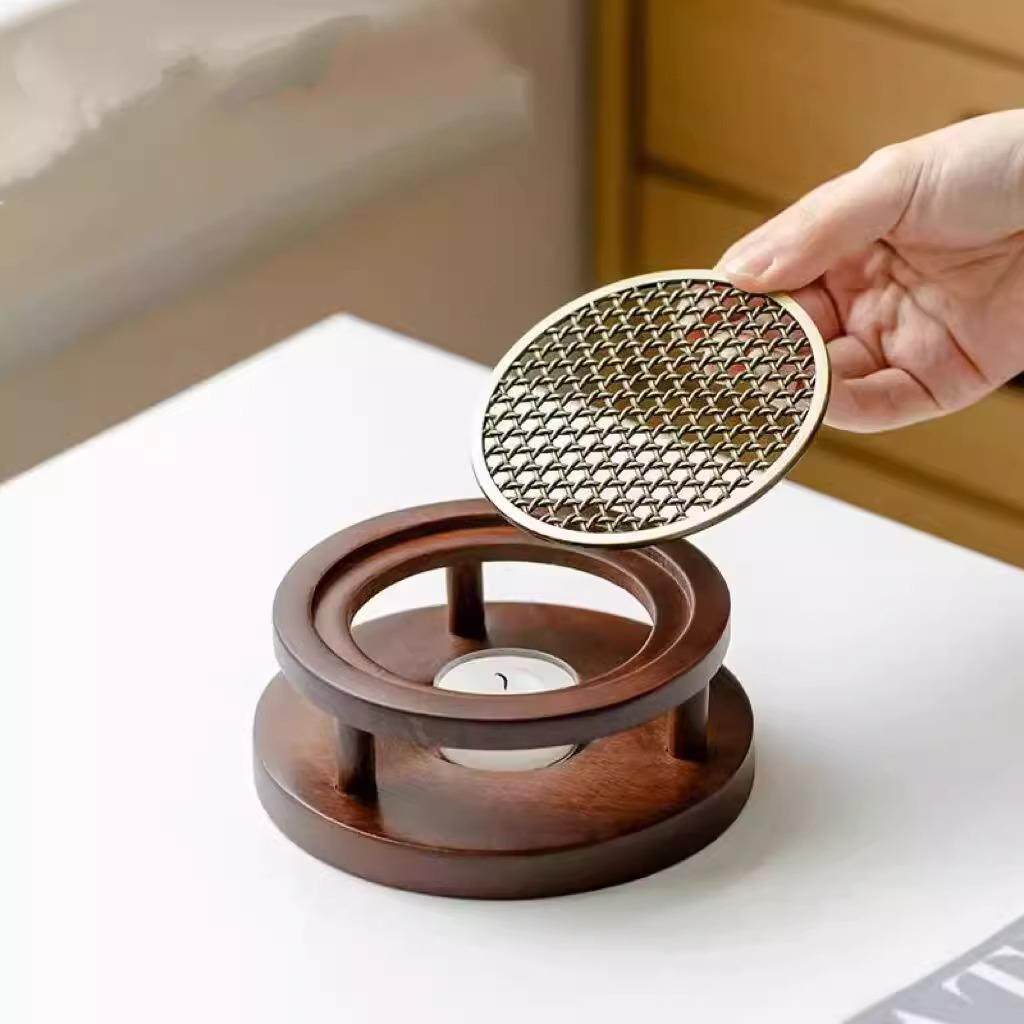 蜡烛煮茶炉烛台煮茶暖茶炉围炉温茶蜡烛温茶器温茶炉温茶底座茶炉,餐饮具,温酒器,淘宝优惠券,粉丝福利购,淘宝优惠卷