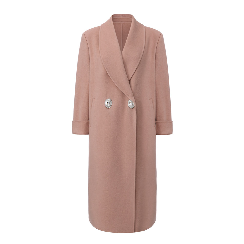 2025秋冬新款双面呢大衣外套65S027