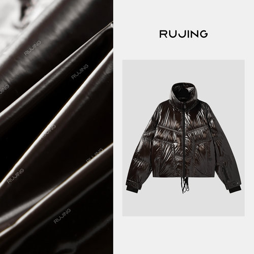 RUJING丨黑标【闪耀】Moncl同款三花安心鹅绒羽绒夹克2F-571