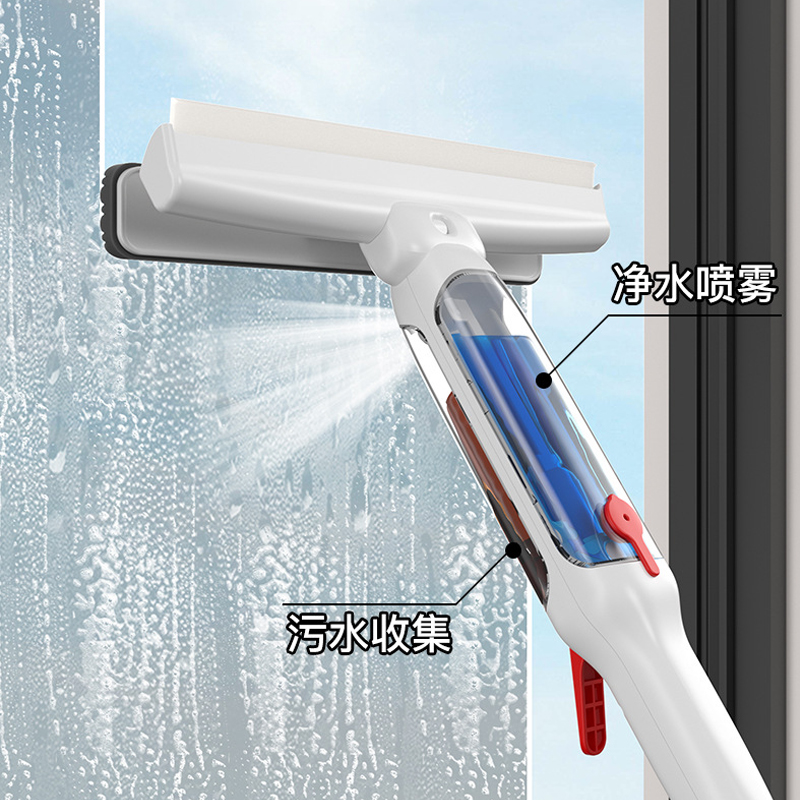 擦玻璃家用擦窗刷的刮水器洗清洁清洗自动喷水工具刮窗户擦洗神器