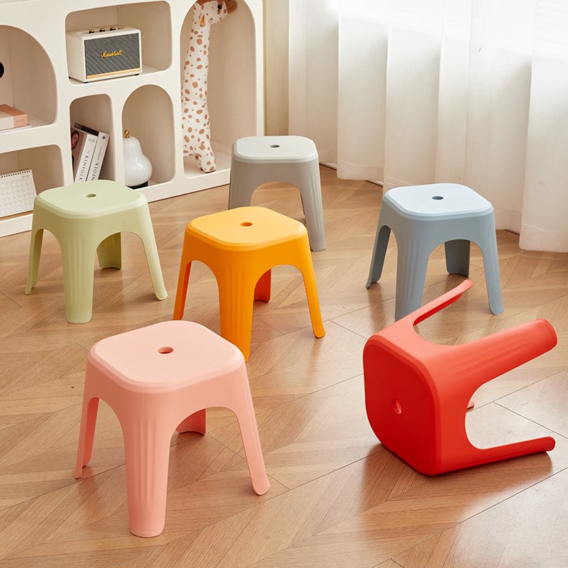 塑料凳子儿童家用塑料矮凳客厅学习凳加厚防滑宝宝洗澡矮凳小板凳